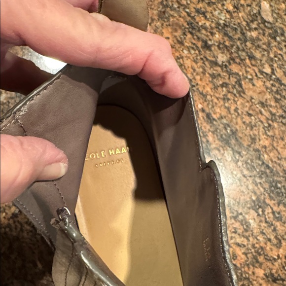 Cole Haan Taupe “Grand” Booties. Sz 9 - Picture 9 of 10